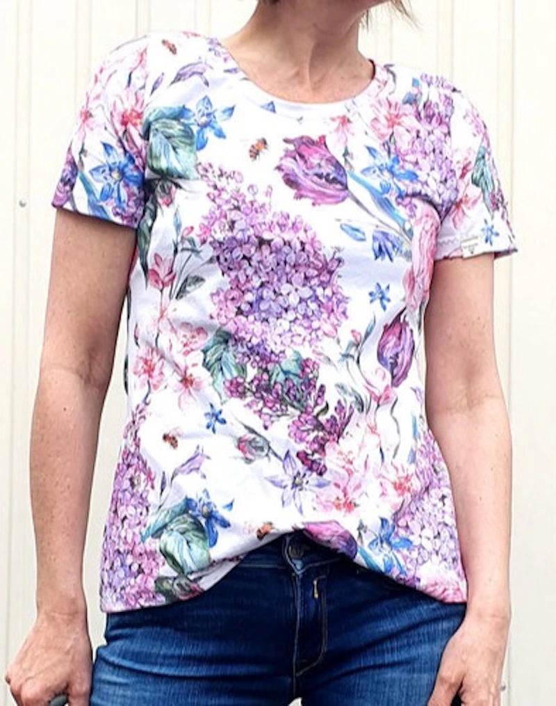 PAPIERSCHNITT BASIC T-SHIRT/ TUNIKA DAMEN | GRÖSSE 32-58