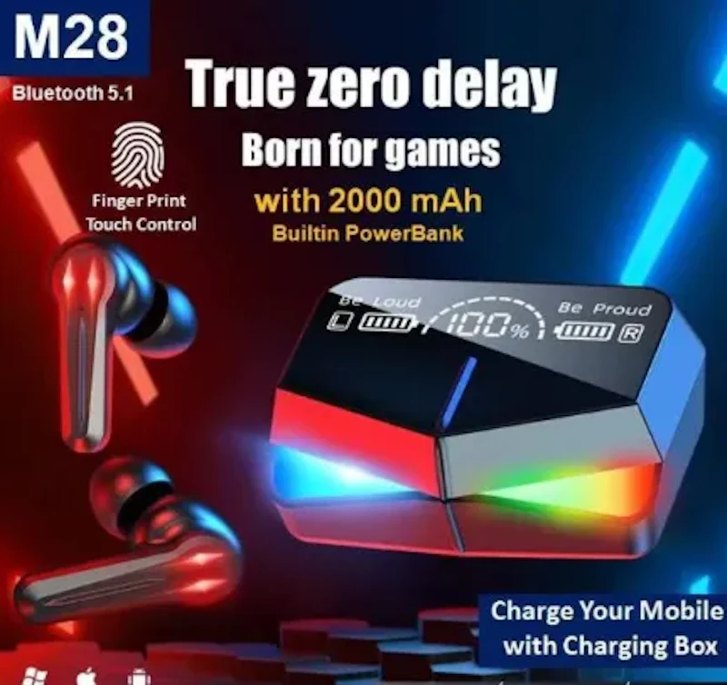 M28 Tws Wireless Earbuds