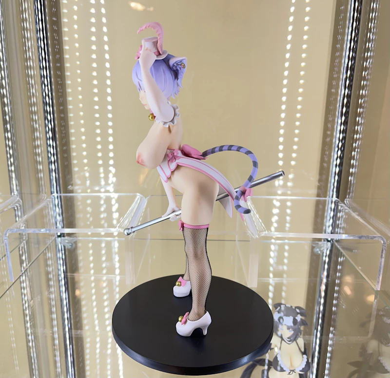  Original Character - Burlesque Cat Bell - 1/7 - White Cat ver. (Q-six)