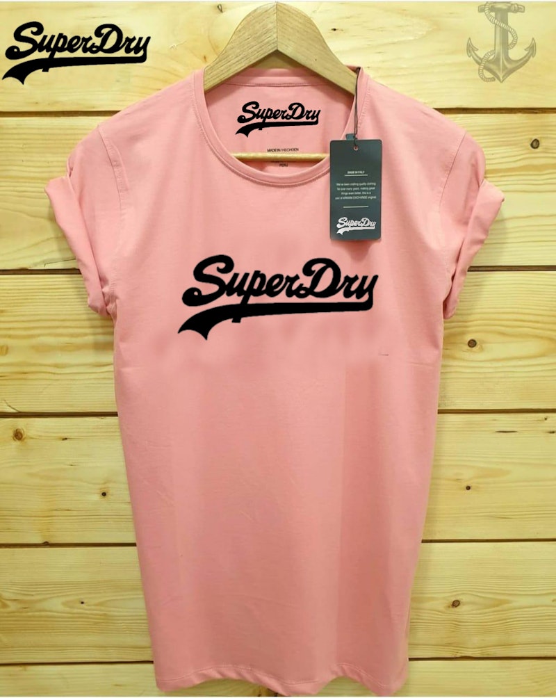 SUPERDRY PREMIUM QUALITY BRANDED ROUND NECK TEE'S