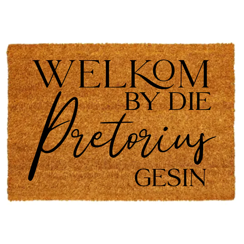 Pretorius doormat