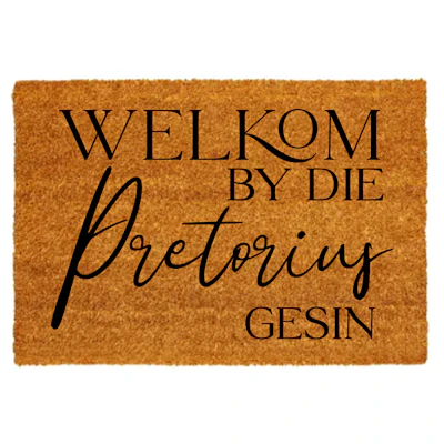 Pretorius doormat