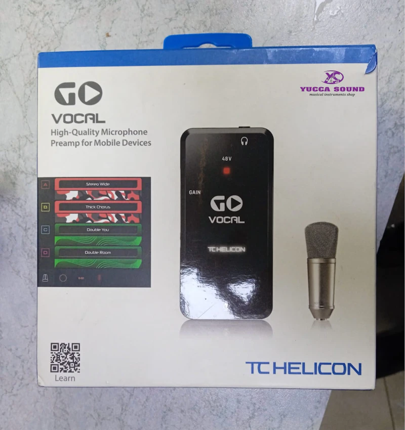 TC-Helicon GO VOCAL Microphone Preamp