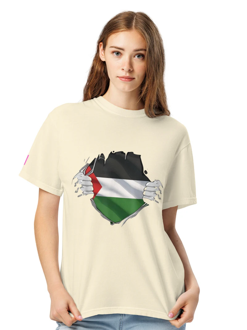 Palestinian flag symbol t-shirt 