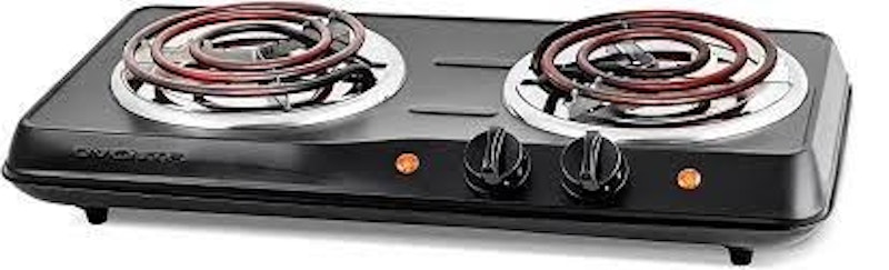 2 plate Eletric coil stove