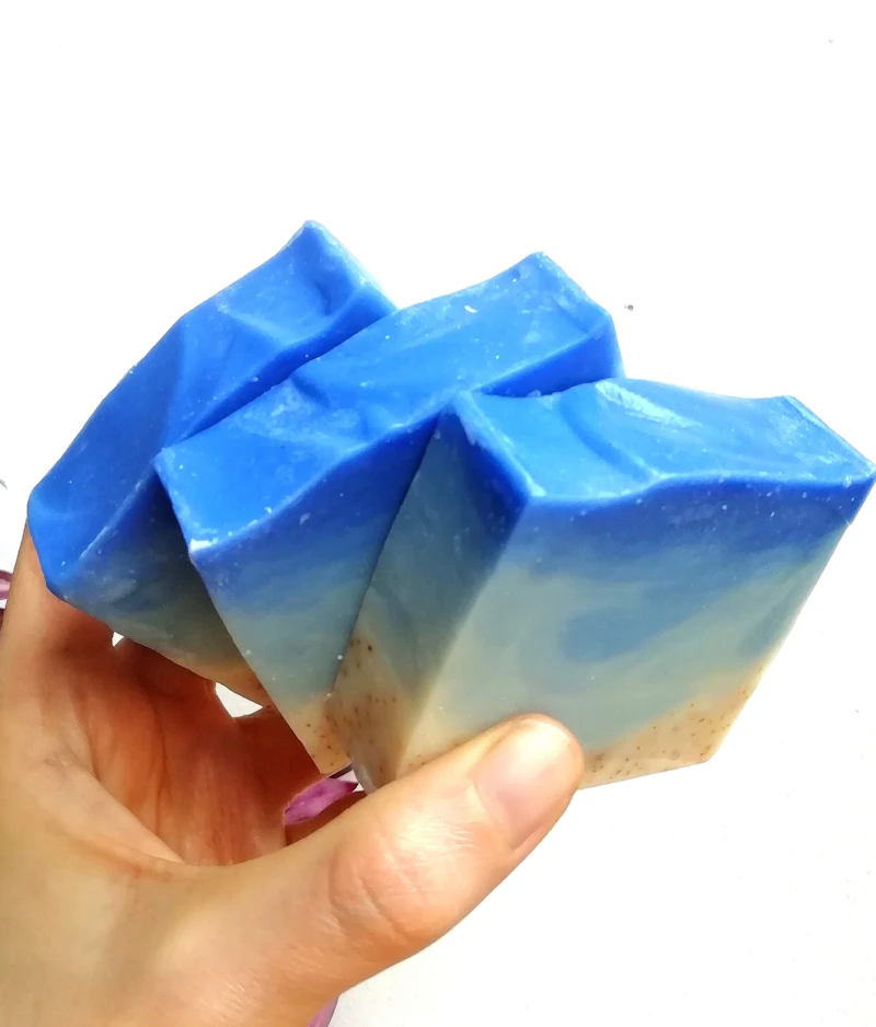 Sea Shore Exfoliating Soap with Patchouli & Lime Essential Oils.