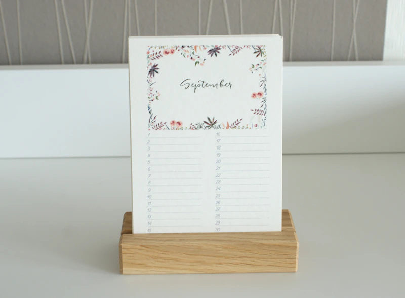 Geburtstagskalender DIN A6 