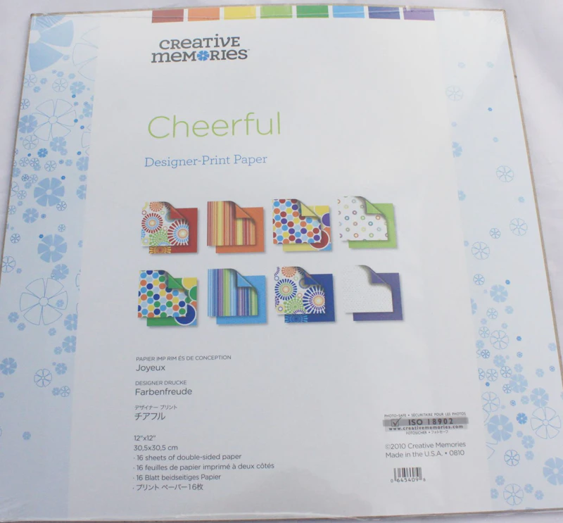 Creative Memories™ Designer-Drucke "Farbenfreude"