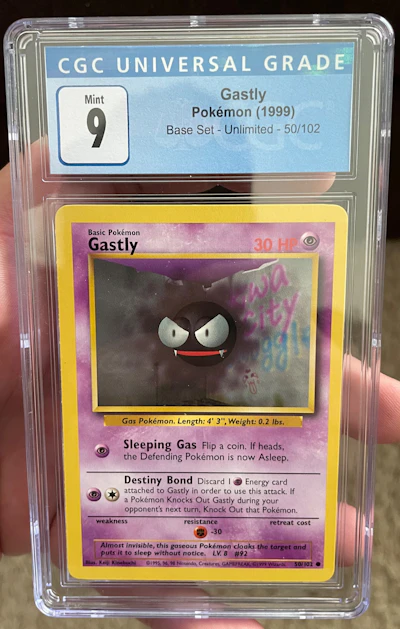GCG 9 Base Set Gastly