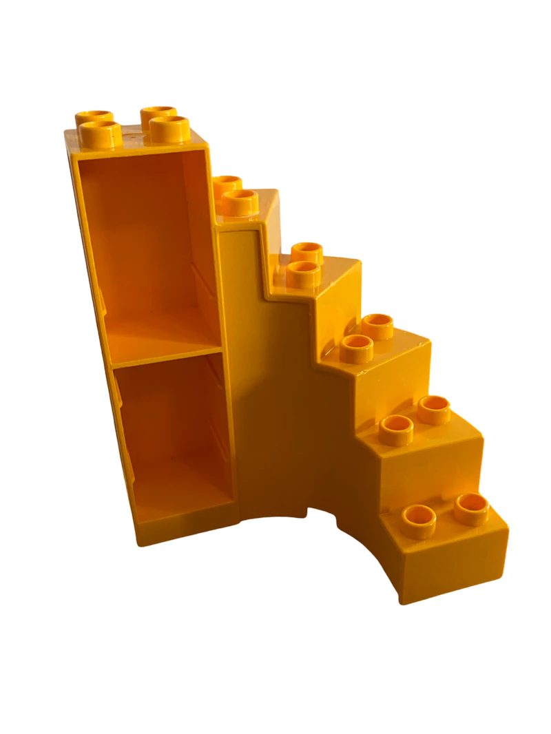 Wendeltreppe orange