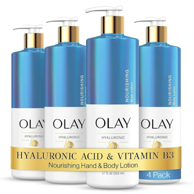 Olay hyaluronic acid body lotion (4pk)