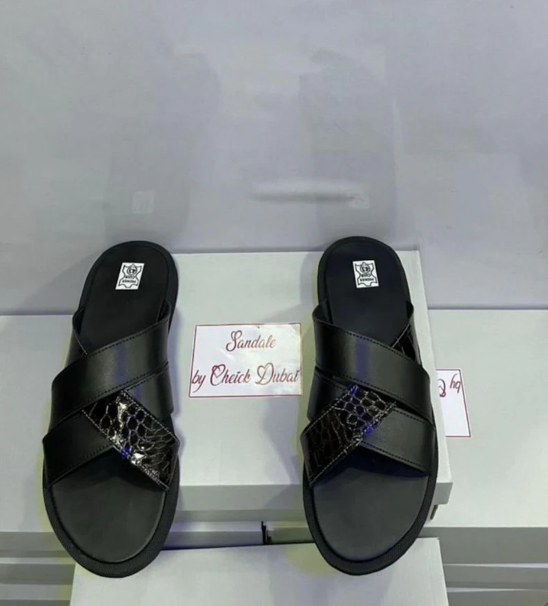 Sandales en Cuir&Simi Original qualité