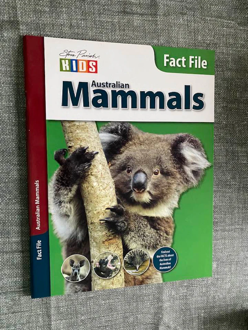 Steve Parish - Kids Fact File - Australian Mammals