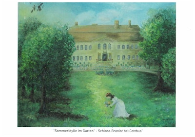 "Sommeridylle im Garten - Schloss Branitz bei Cottbus"