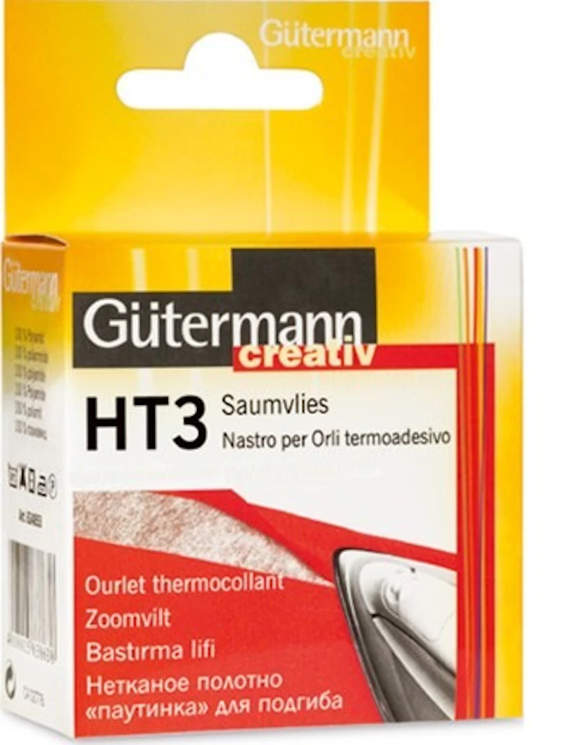 Gütermann HT3 Saumvlies 3 cm, 10 m
