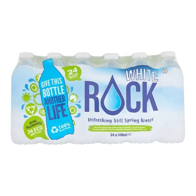 White Rock Spring Water 24 x 500ml