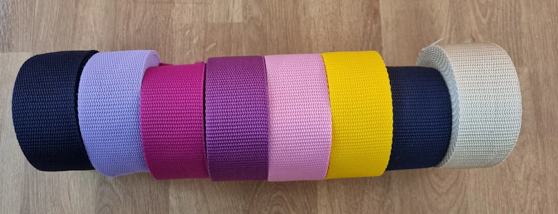 Gurtband 4mm, verschiedene Farben