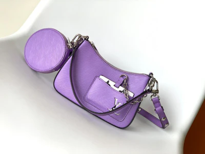 Louis Vuitton Purple Casual Style 2Way Party Style Bag 