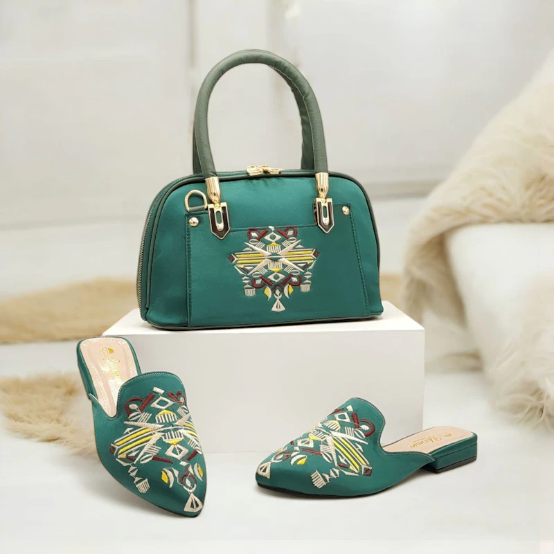 Sac + sandales femmes
