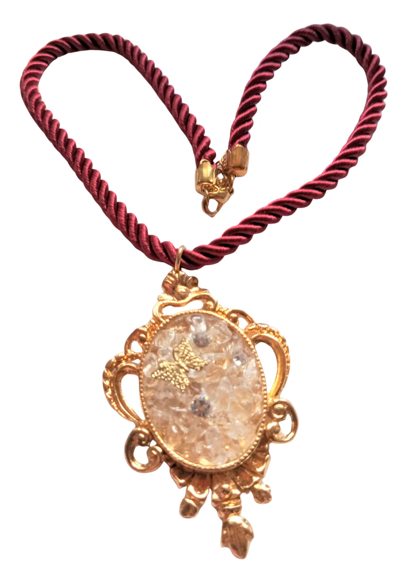 Anhänger am Stoffband / Unikat 