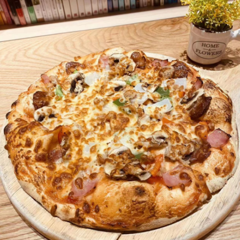 Supreme Pork Pizza 8 inches (Friend Cook Pizza)