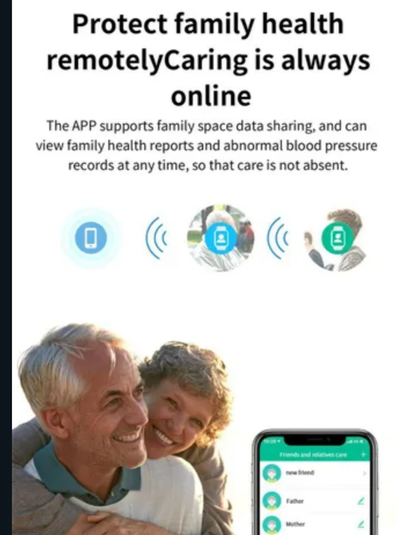 Bluetooth Calling New Blood Sugar Smart Watch Watch Heart rate blood pressure tracker 