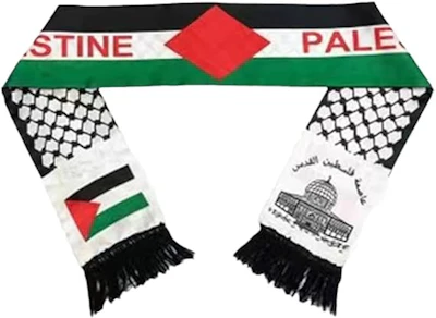 5 pcs Palestinian flag shawl scarf douple sided bandana