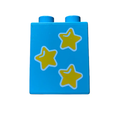 Motivstein Sterne 2x2 Noppen