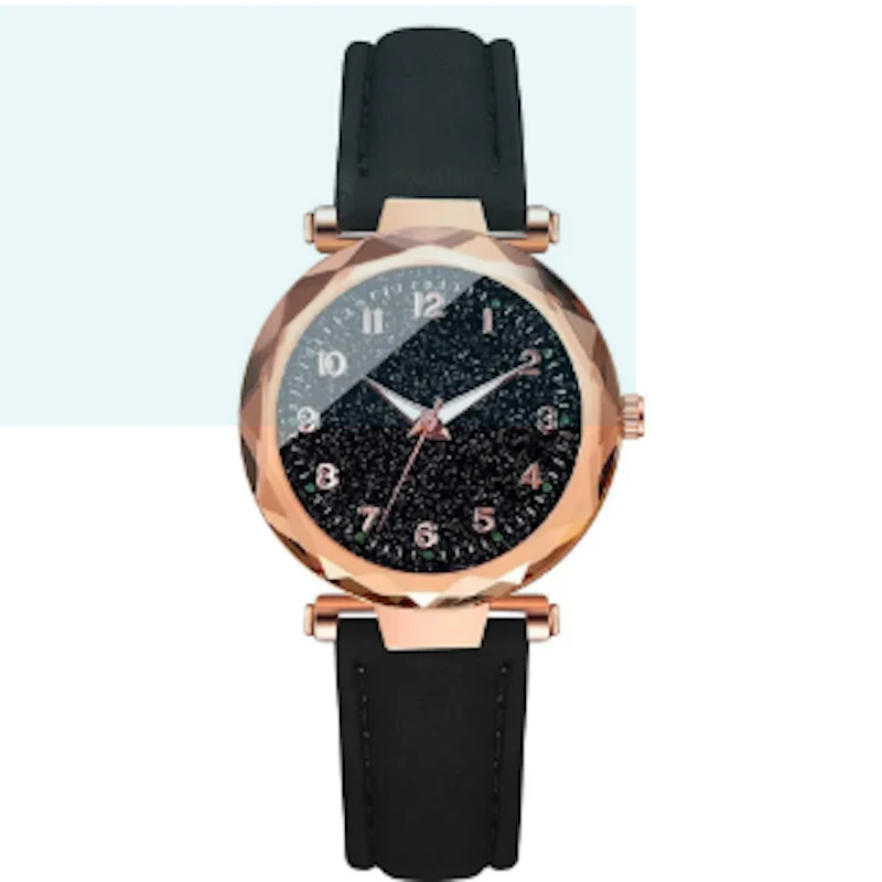 Stylish Ladies Magnetic Wrist Watch|Women Mesh Magnet Buckle Starry Sky Luxury Fashion Analog Watches for Girls and women| Watch For Ladies, girls and women