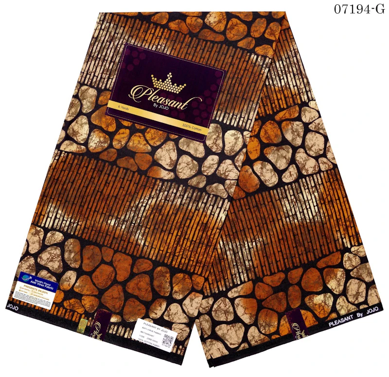 Red stone pattern Ankara