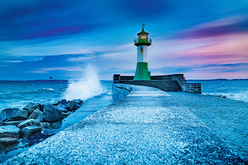 Der Leuchtturm in Sassnitz