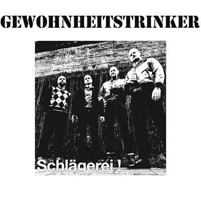 Gewohnheitstrinker - Schlägerei LP (Erstpressung, schwarz)