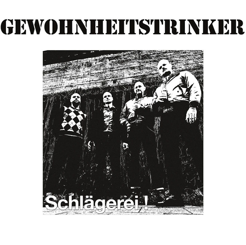 Gewohnheitstrinker - Schlägerei LP (Erstpressung, schwarz)
