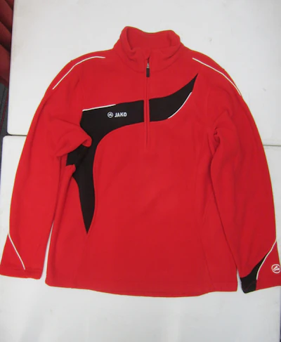 Ziptop Fleece Jako rot 