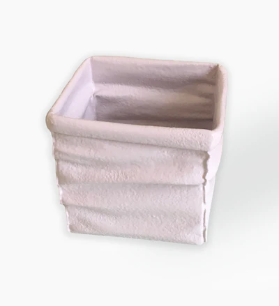Pieces by Farah Small Squashed Box - Light Pink
