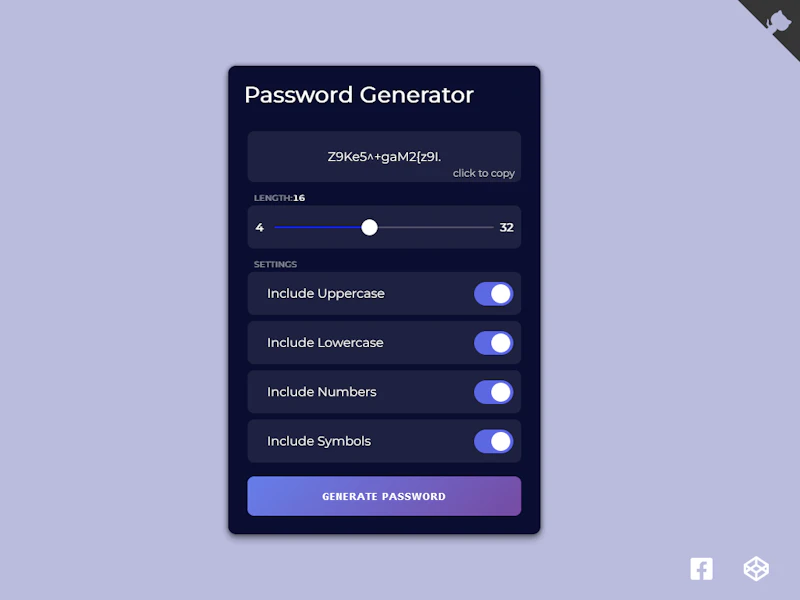 Password Generator 