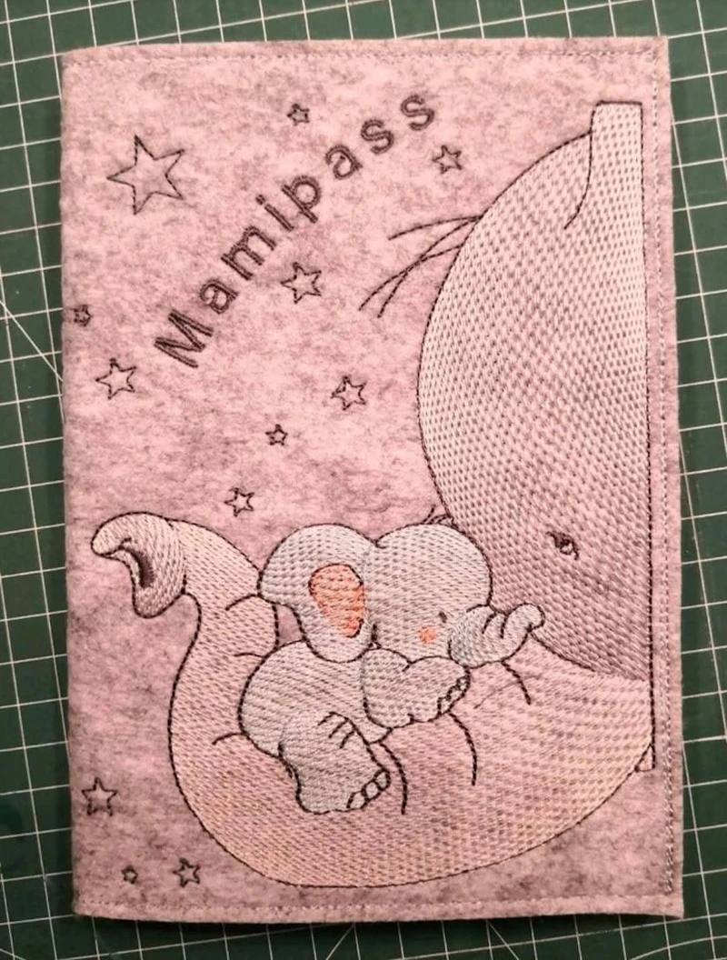 Hüllen für Reisepass/ Impfausweis/ Mama Heft