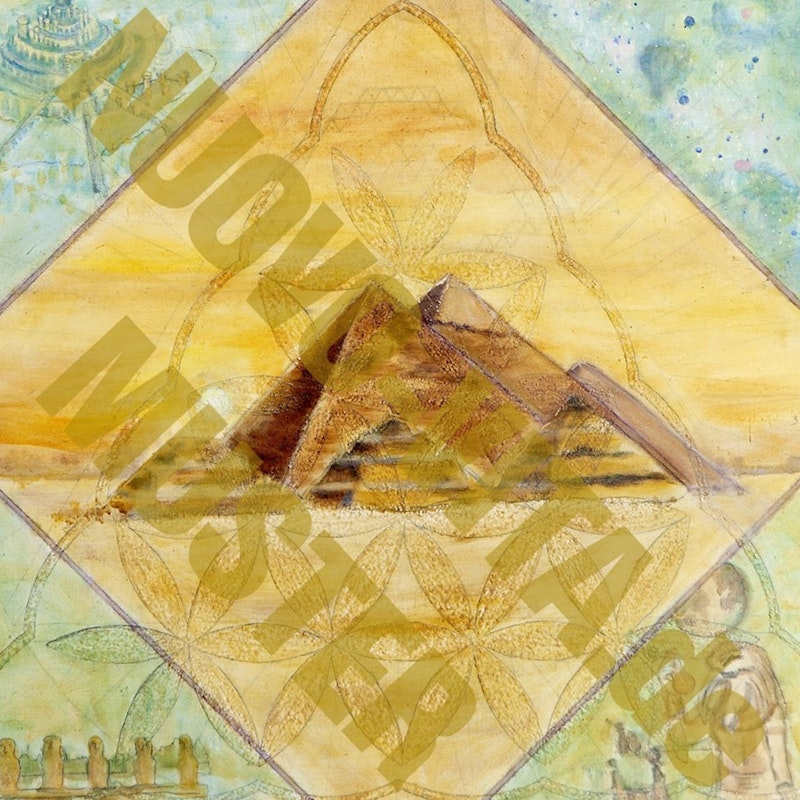 Pyramide von Gizeh - Ölgemälde