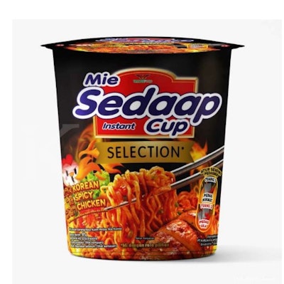 Mie sedaap cup goreng korean spicy chicken (Indomarket)