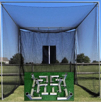 Cimarron Masters Golf Net with Frame Corners