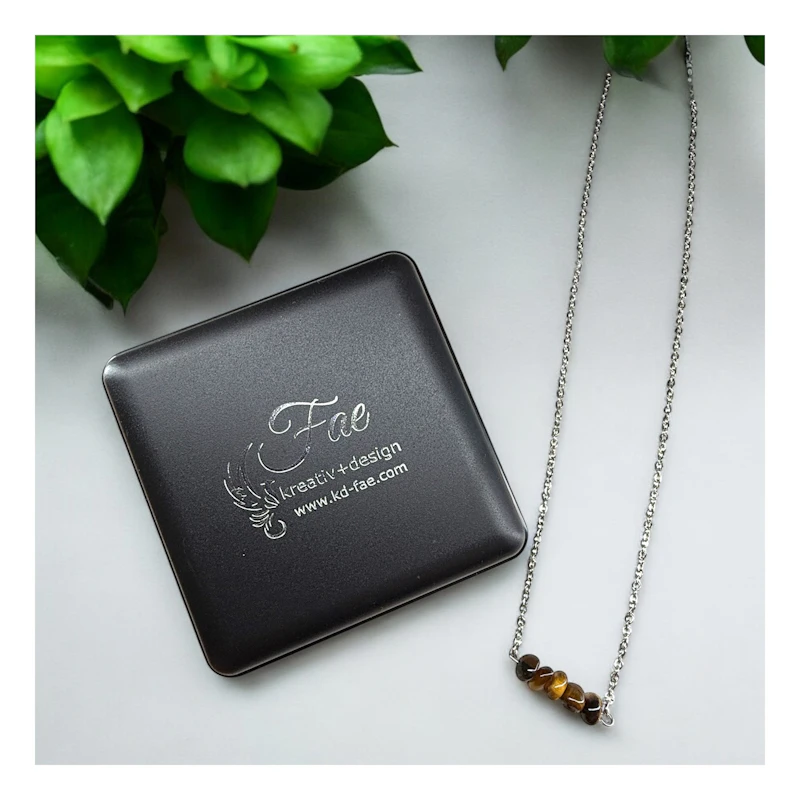 Kette "Liara" mit Tigerauge