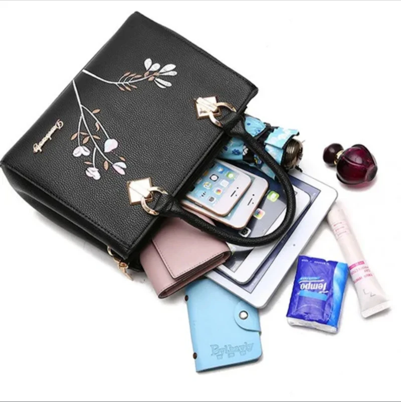 Nice Leather crossbody shoulder tote bag 