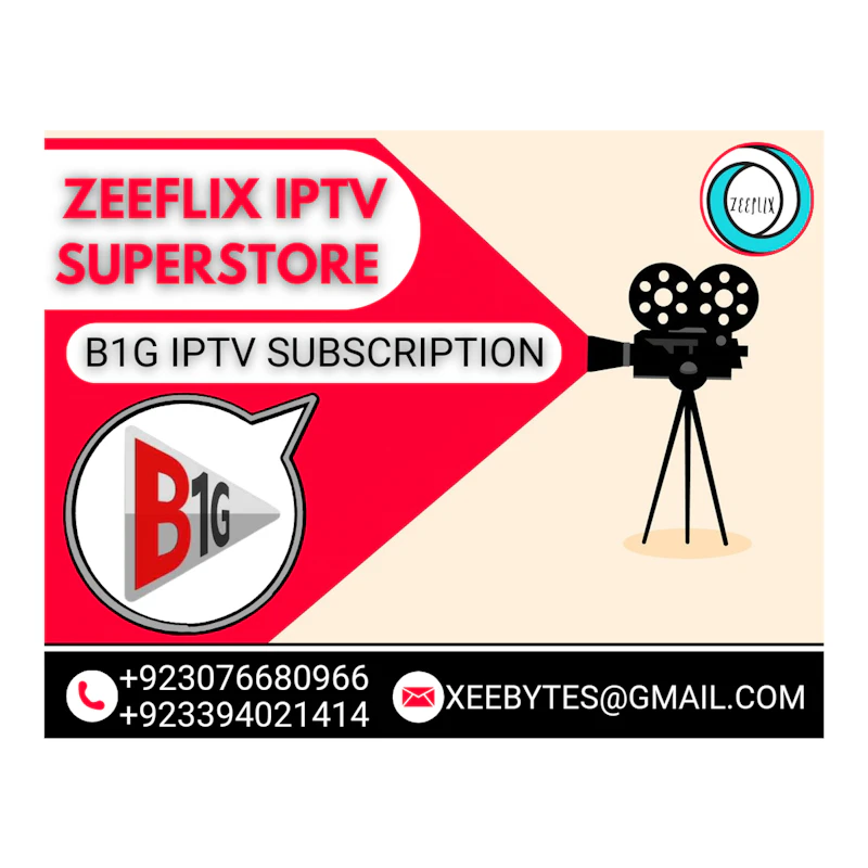 B1G IPTV SUBSCRIPTION 