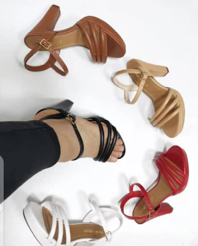 Classic ladies Shoe- Black, Gold, Wine - Size: 37-43