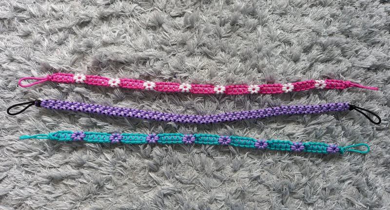 Pre-Made Daisy Chain Browbands