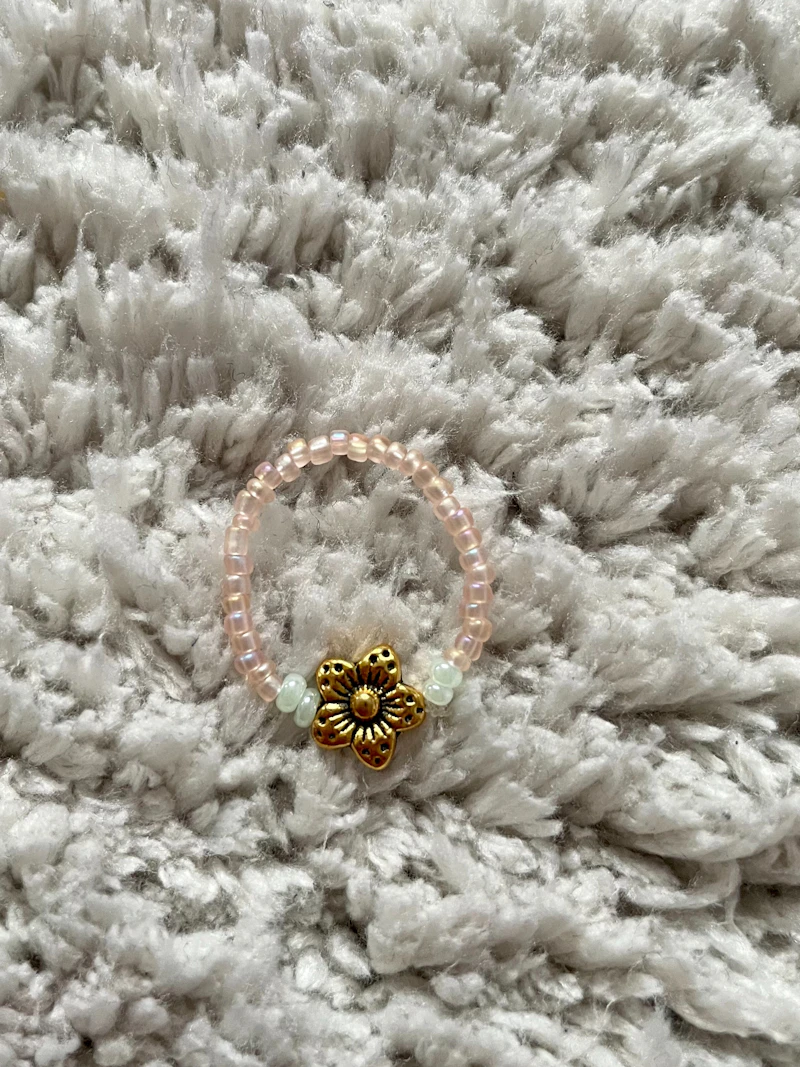 Golden Flower Ring