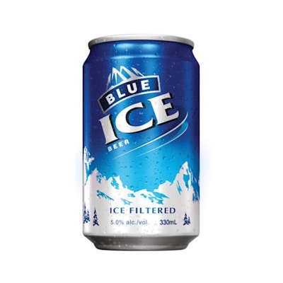 Blue ice beer 330ml x 6 cans (Parknshop)