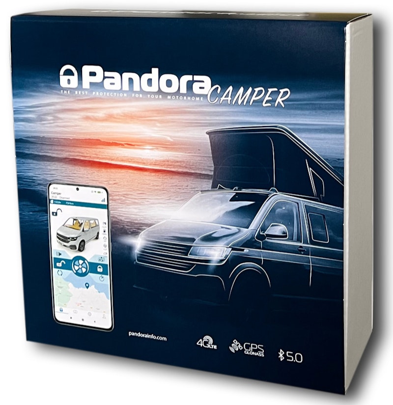 Pandora Camper inkl. Ortung EU/Schweiz und Einbau