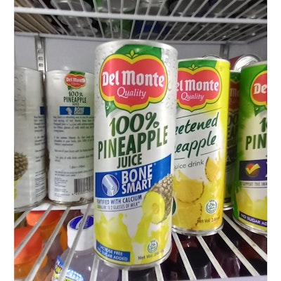 Del Monte Pineapple juice drink with calcium (Yoyo Mart)