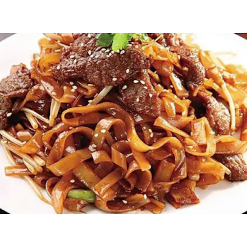 Stir-Fried Rice Noodles with Beef (fatsusan)